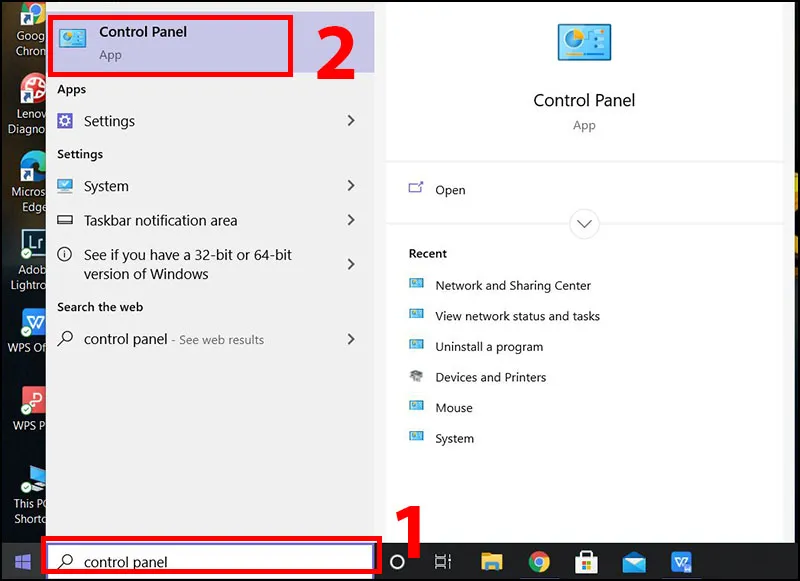 How to change DNS Win 10 via Control Panel